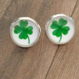 Lucky Four Leaf Clover Earrings